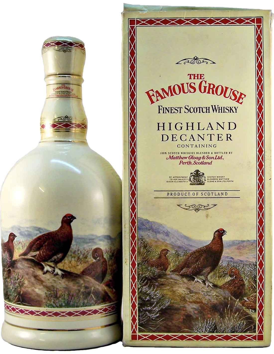 Blended Scotch Famous Grouse Mondrink Swiss