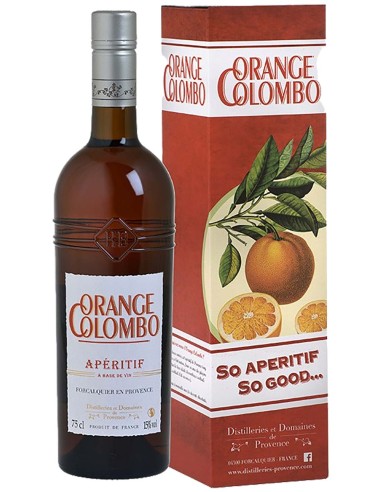 Aperitif Orange Colombo boîte 75 cl.