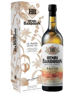 Aperitif Pastis Henri Bardouin Grand Cru boîte 70 cl.