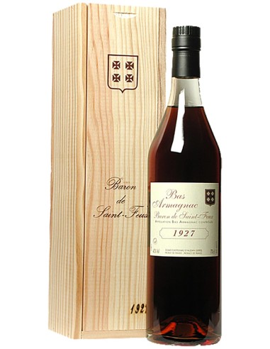 Armagnac Baron de St. Feux 1927 70 cl