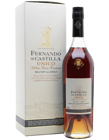 Brandy Fernando de Castilla de Jerez Solera Gran Reserva Unico 70 cl.