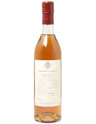 Brandy Fernando de Castilla de Jerez SGR Allier Oak Cask 50 cl.