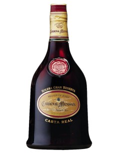 Brandy Cardenal Mendoza de Jerez Solera Gran Reserve Carta Real 70 cl.