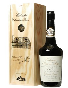 Calvados Christian Drouin Pays d'Auge Coeur de Lion 1979 70 cl.