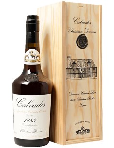 Calvados Christian Drouin Pays d'Auge Coeur de Lion 1983 70 cl.