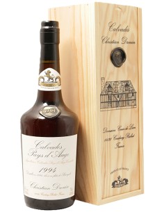Calvados Christian Drouin Pays d'Auge Coeur de Lion 1994 70 cl.