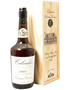Calvados Christian Drouin Pays d'Auge Coeur de Lion 1964 70 cl.