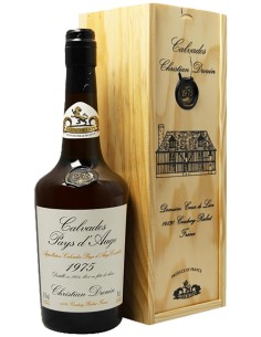 Calvados Christian Drouin Pays d'Auge Coeur de Lion 1975 70 cl.