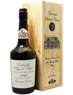 Calvados Christian Drouin Pays d'Auge Coeur de Lion 1995 70 cl.