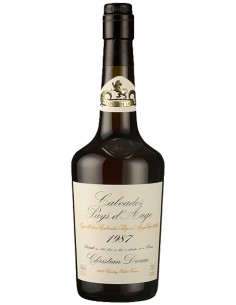 Calvados Christian Drouin Pays d'Auge Coeur de Lion 1987 70 cl.