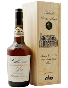 Calvados Christian Drouin A.O.C. Coeur de Lion 1971 70 cl.