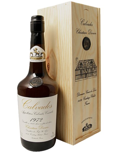 Calvados Christian Drouin A.O.C. Coeur de Lion 1972 70 cl.