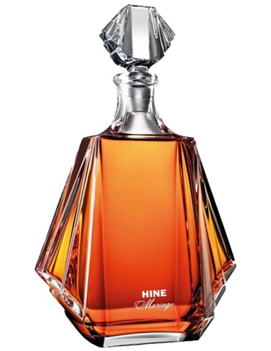 Cognac Grande Champagne Hine Mariage Carafe, Coffret 70 cl.