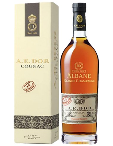 Cognac Amédée Edouard Dor Grande Champagne Albane 70 cl.