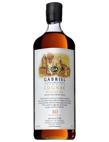 Cognac Gabriel Associés XO Borderies 70 cl.