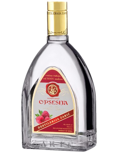 Eaux-de-vie Zaric Opsesija / Obsession (Framboise) 70 cl.