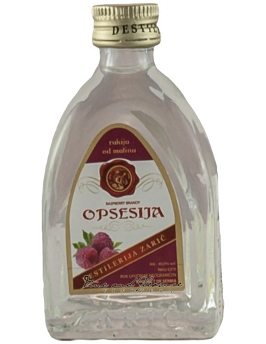 Eaux-de-vie Zaric Opsesija / Obsession (Framboise) 3 ans Mini 3 cl.