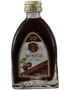 Eaux-de-vie Zaric Koketa / Coquette (Cerise Griotte) 1 an Mini 3 cl.