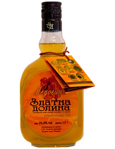 Eaux-de-vie Zlatna Dolina Medovina Pomme / Miel 3 ans 70 cl.