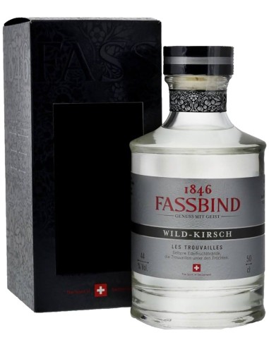 Eaux-de-vie Fassbind Les Trouvailles Kirsch Sauvage 50 cl.