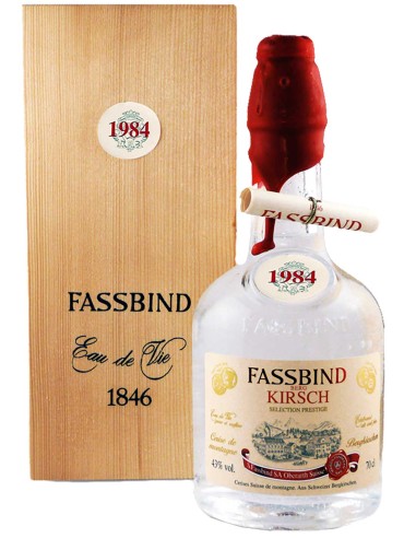 Eaux-de-vie Fassbind Jahrgangs Kirsch du Righi 1984 70 cl.