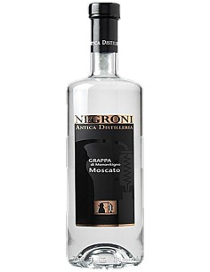 Grappa Negroni di Moscato en boîte 70 cl.