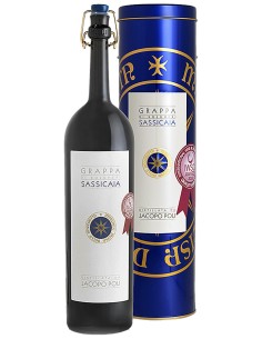 Grappa Poli Elevata in Barili di Sassicaia 50 cl.