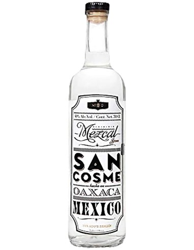 Mezcal San Cosme Blanco 100% Wild Agave 70 cl.