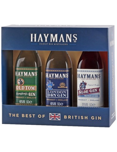 Gin Hayman’s Pack: Old Tom | London Dry | Sloe Mini 5 cl.