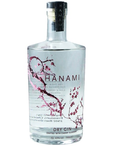 Gin Hanami Dry Cherry Blossom 70 cl.