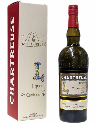 Liqueur Chartreuse du 9ème Centenaire 70 cl.
