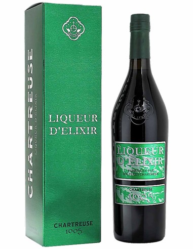 Liqueur Chartreuse 1605 Liqueur d’Elixir 70 cl.