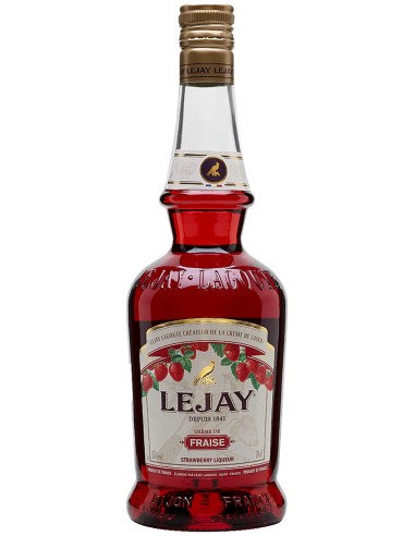Liqueur Lejay Lagoute Crème de Fraise 70 cl.