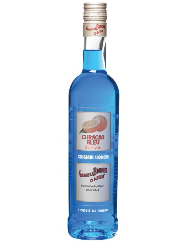 Liqueur Boudier Curaçao Bleu Bartender 70 cl.