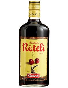 Liqueur Kindschi Bündner Röteli 70 cl.