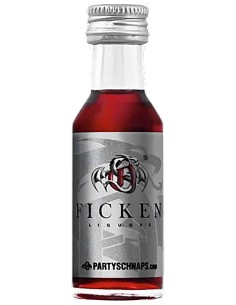 Liqueur Partyschnaps Ficken Johannisbeer Mini 2 cl.