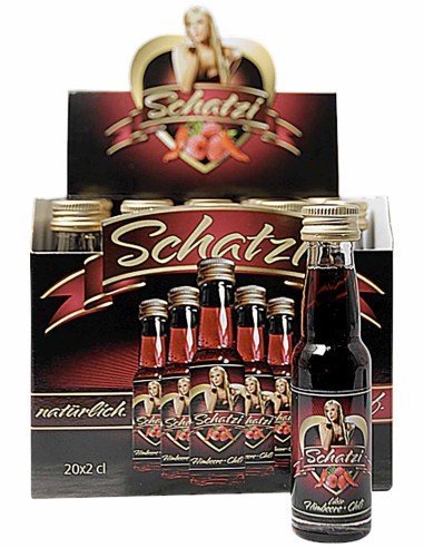 Liqueur Schatzi Schnaps Framboise et Chili Mini 2 cl.