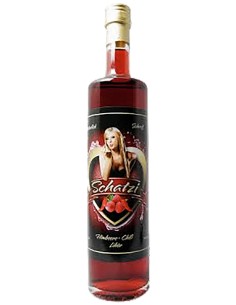 Liqueur Schatzi Schnaps Framboise et Chili 70 cl.