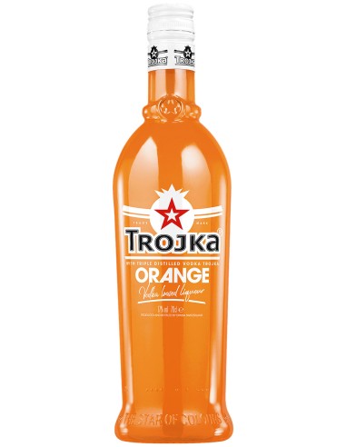 Liqueur Trojka Orange Vodka 70 cl.