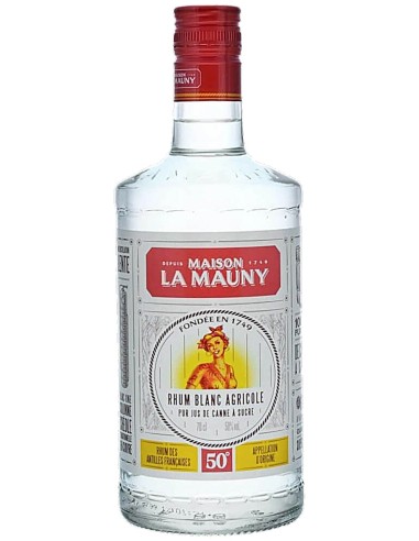 Rhum La Mauny Blanc 70 cl.