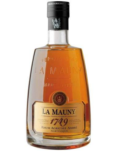 Rhum La Mauny 1749 élevé sous bois 70 cl.