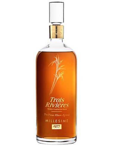 Rhum Trois Rivières Baccarat 1977 70 cl.