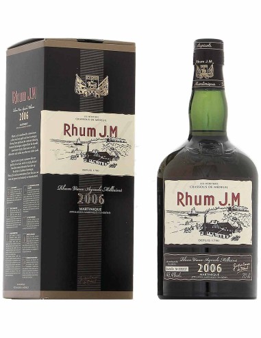 Rhum J. M Vieux Agricole Millésimé 2006 70 cl.