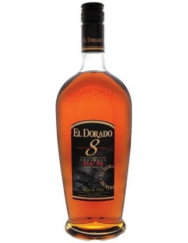 Rum El Dorado 8 ans 70 cl.