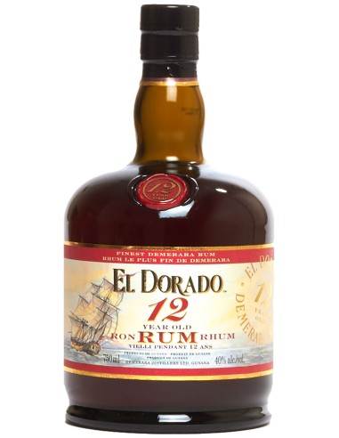 Rum El Dorado 12 ans 70 cl.
