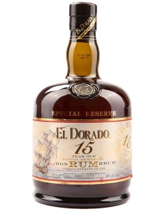 Rum El Dorado 15 ans 70 cl.