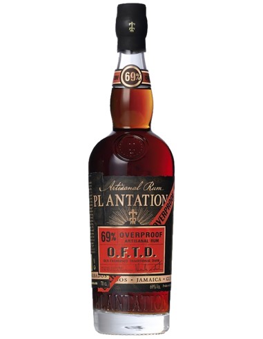 Rum Plantation Old Fashioned Traditional Dark Overproof 70 cl.