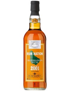 Rum Nation Barbados 10 ans 2001 70 cl.