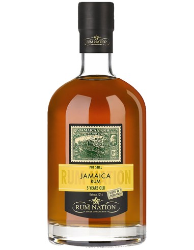 Rum Nation Jamaica 5 ans 70 cl.
