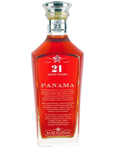 Ron Nation Panama 21 ans 70 cl.